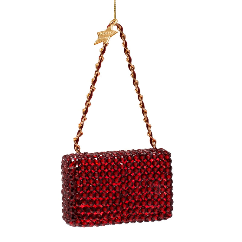 Fashion Bag - red and gold