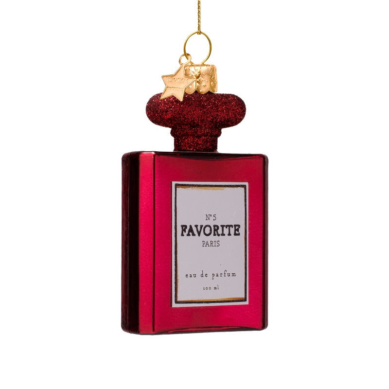 Parfume - red with glitter