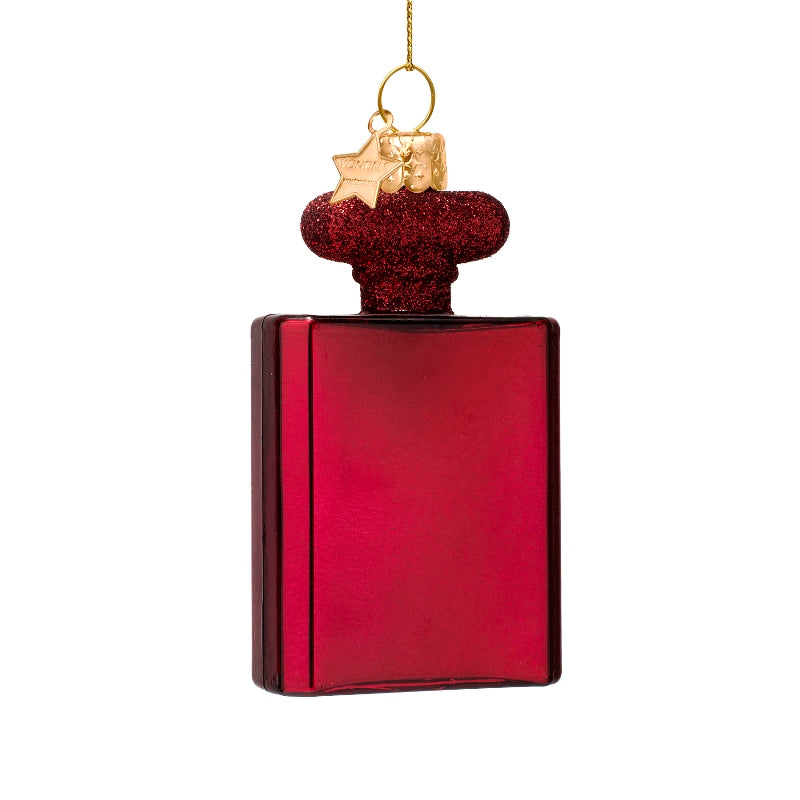 Parfume - red with glitter