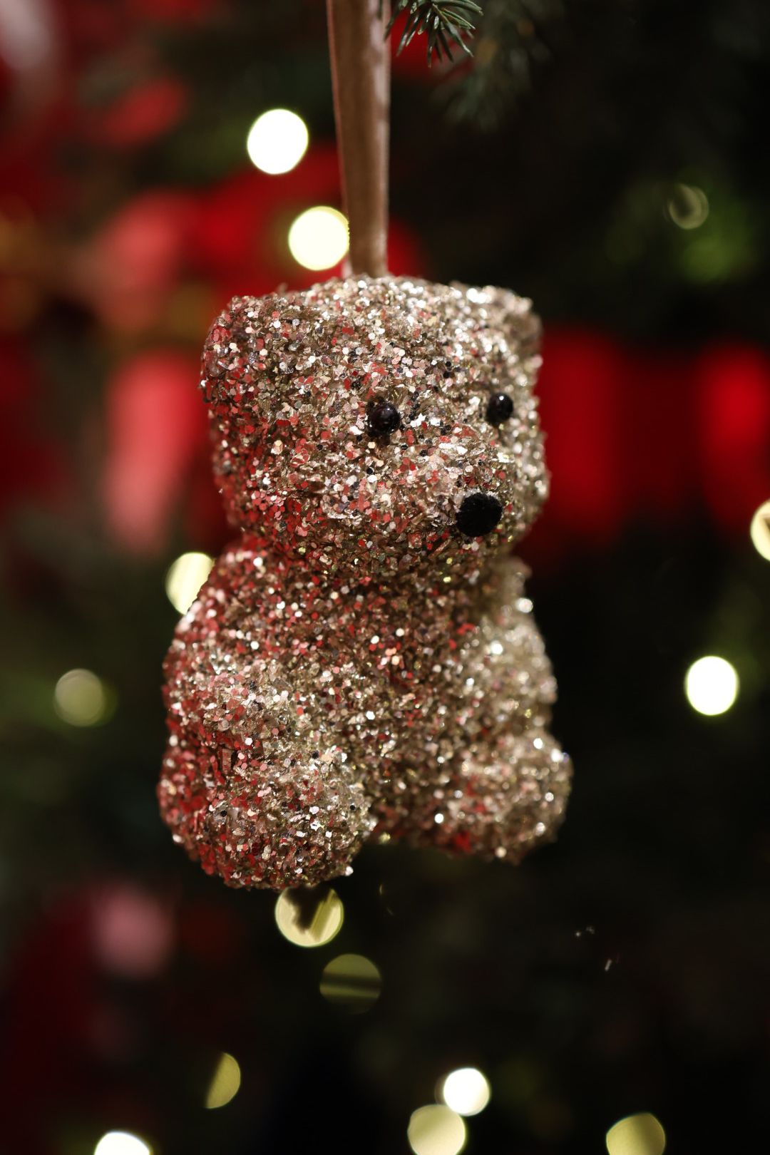 Glitter Bear - Silver