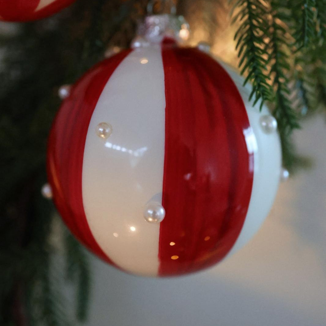 Xmas Circus Red Stripes