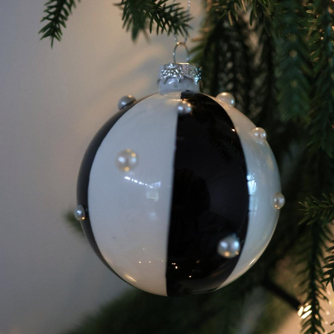 Xmas Circus Black Stripes