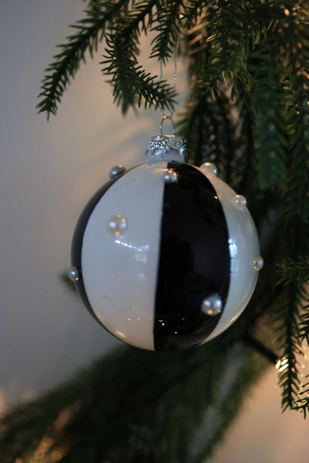 Xmas Circus Black Stripes