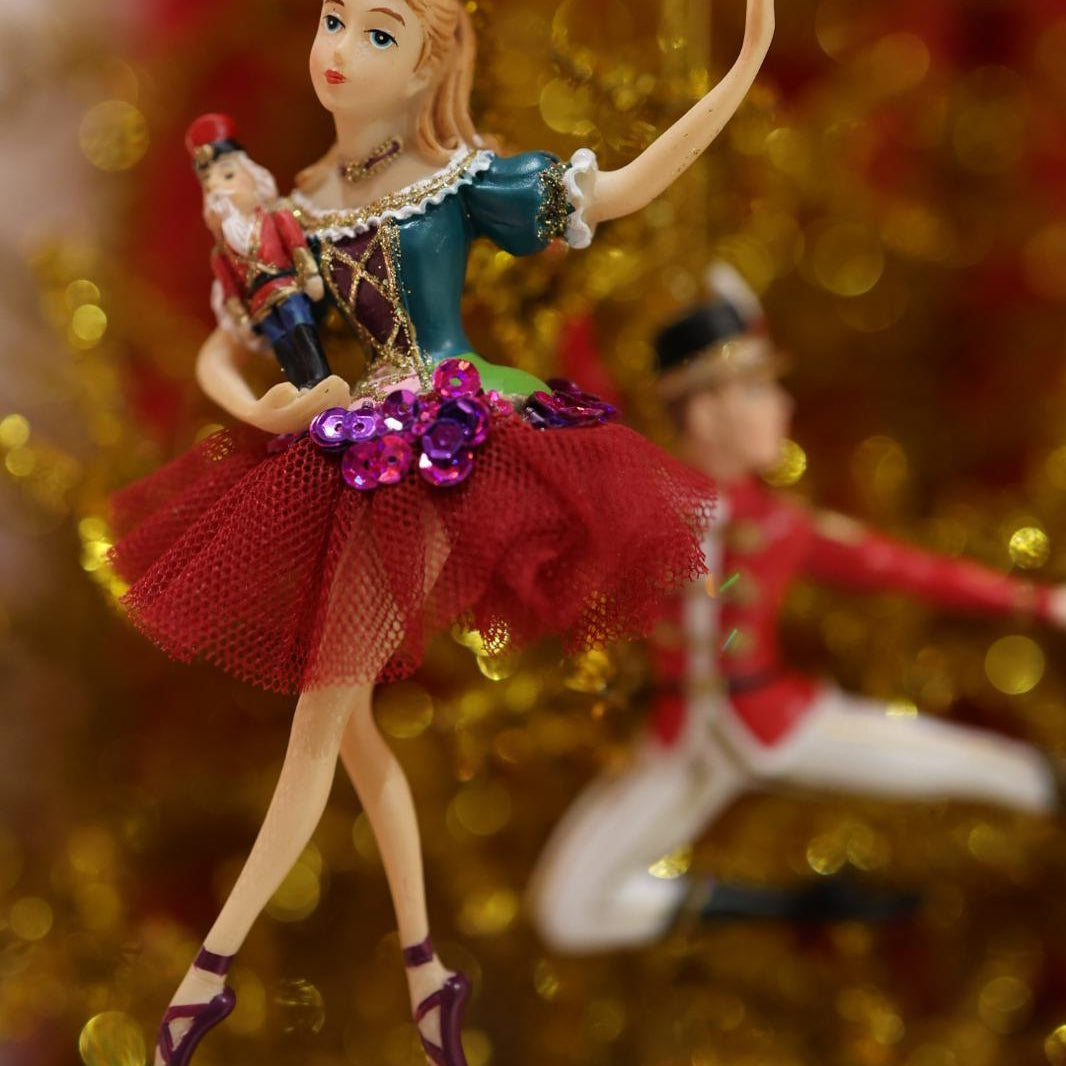 Ballerina & Nutcracker - Set of 2