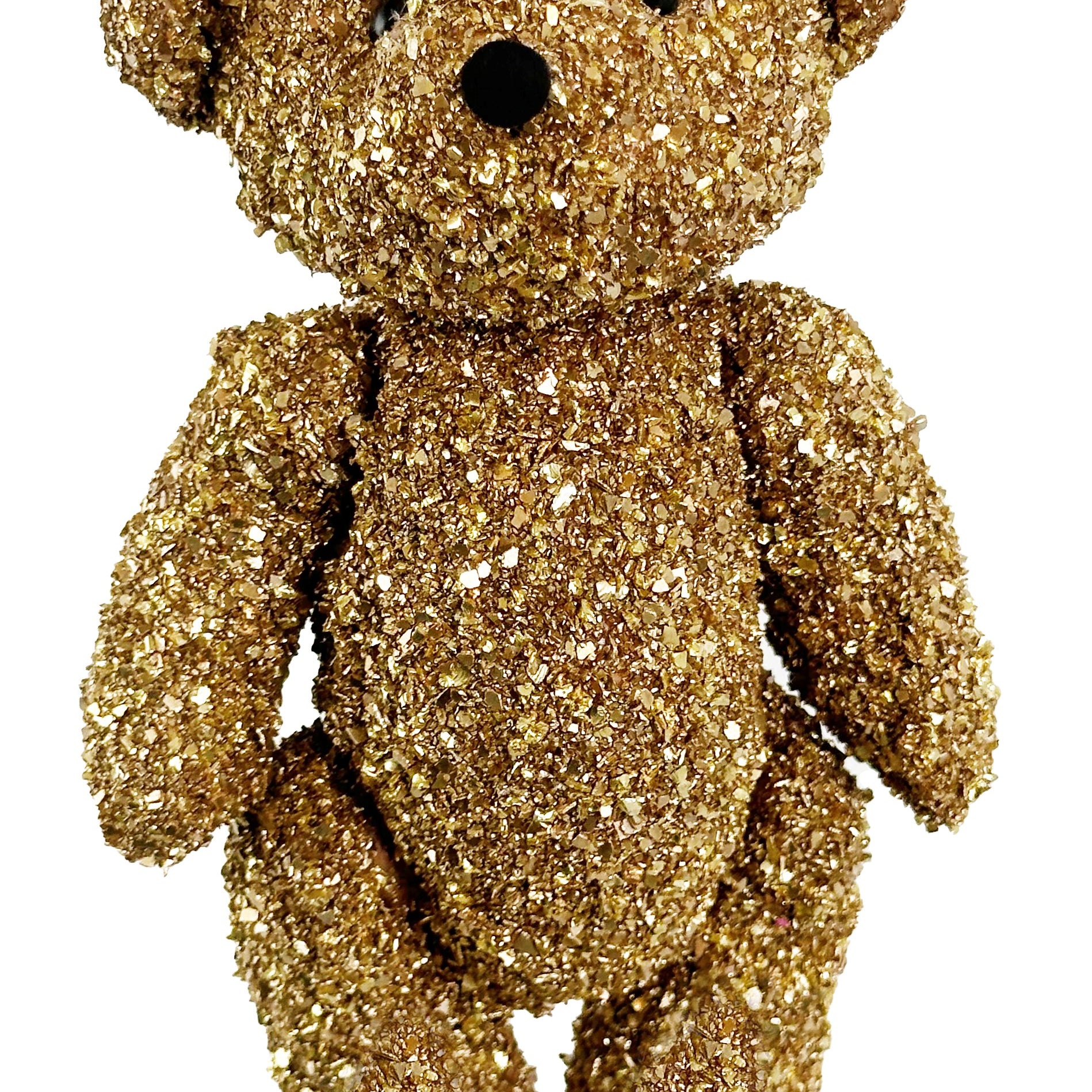 Glitter Bear Large - Gold