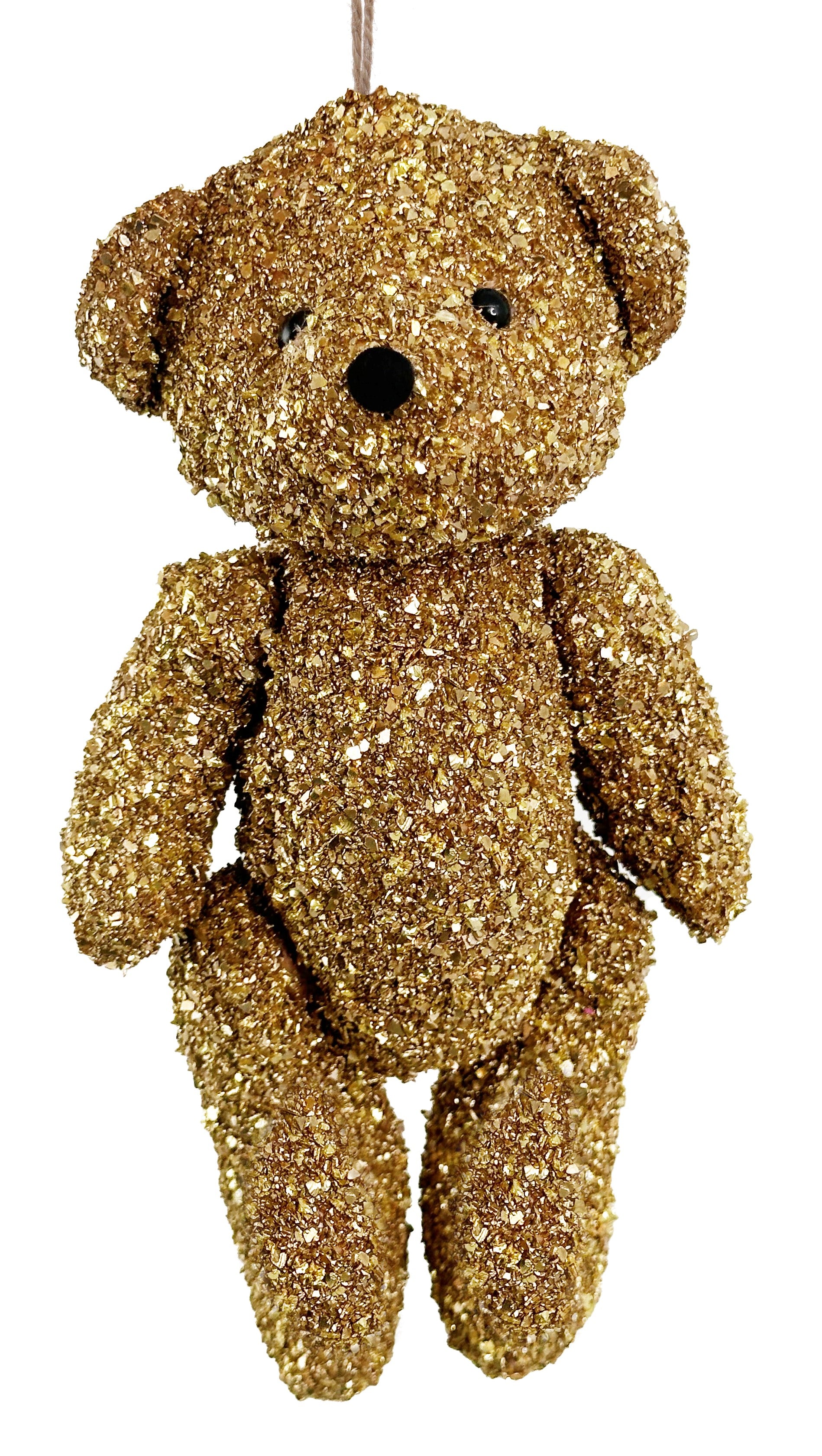 Glitter Bear Large - Gold