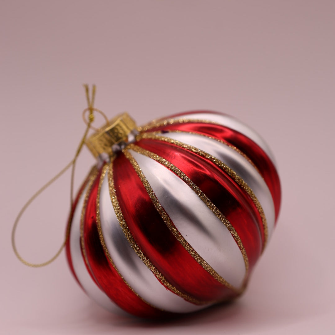 Red White Strip Drop