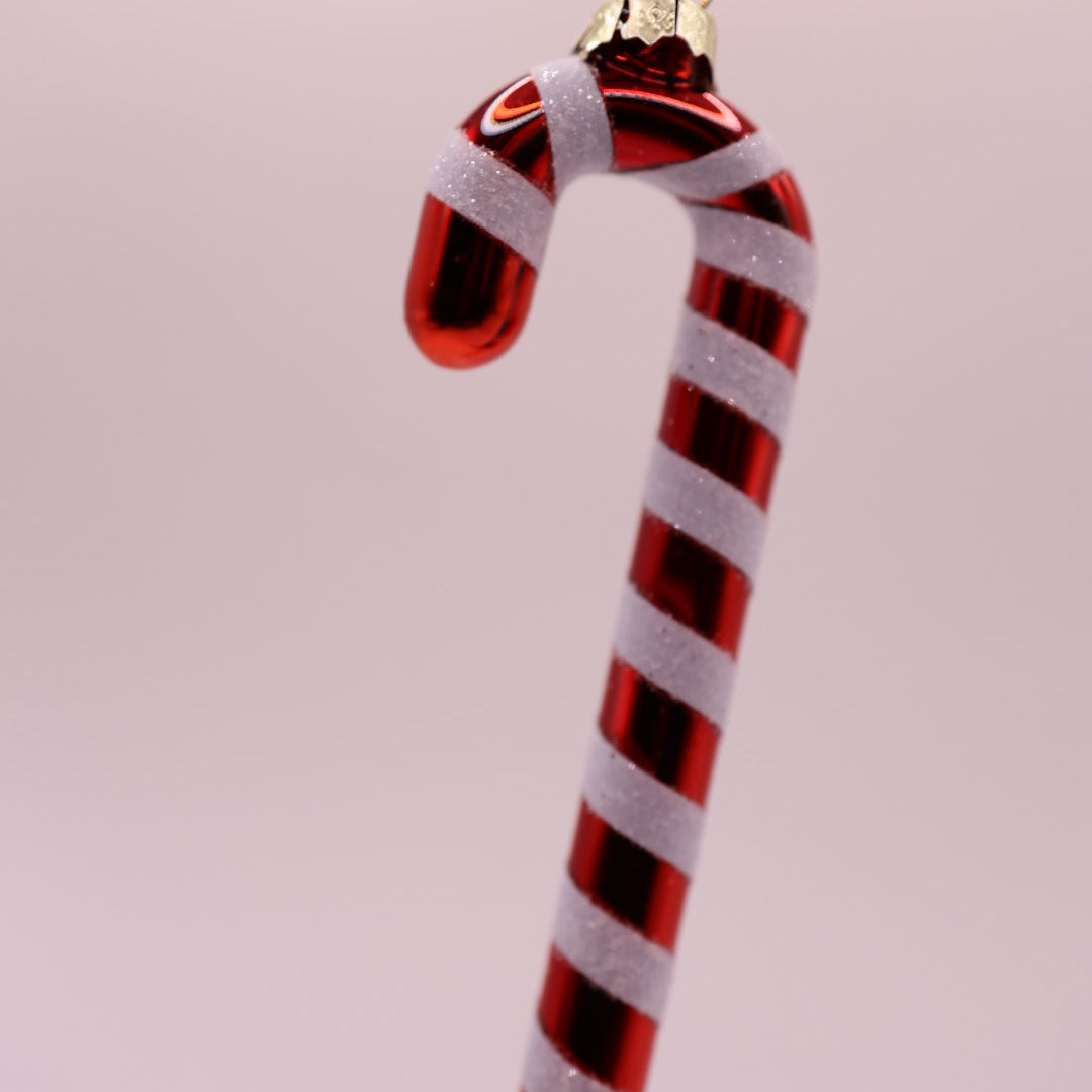 Candy Cane - Pink - White - Gold