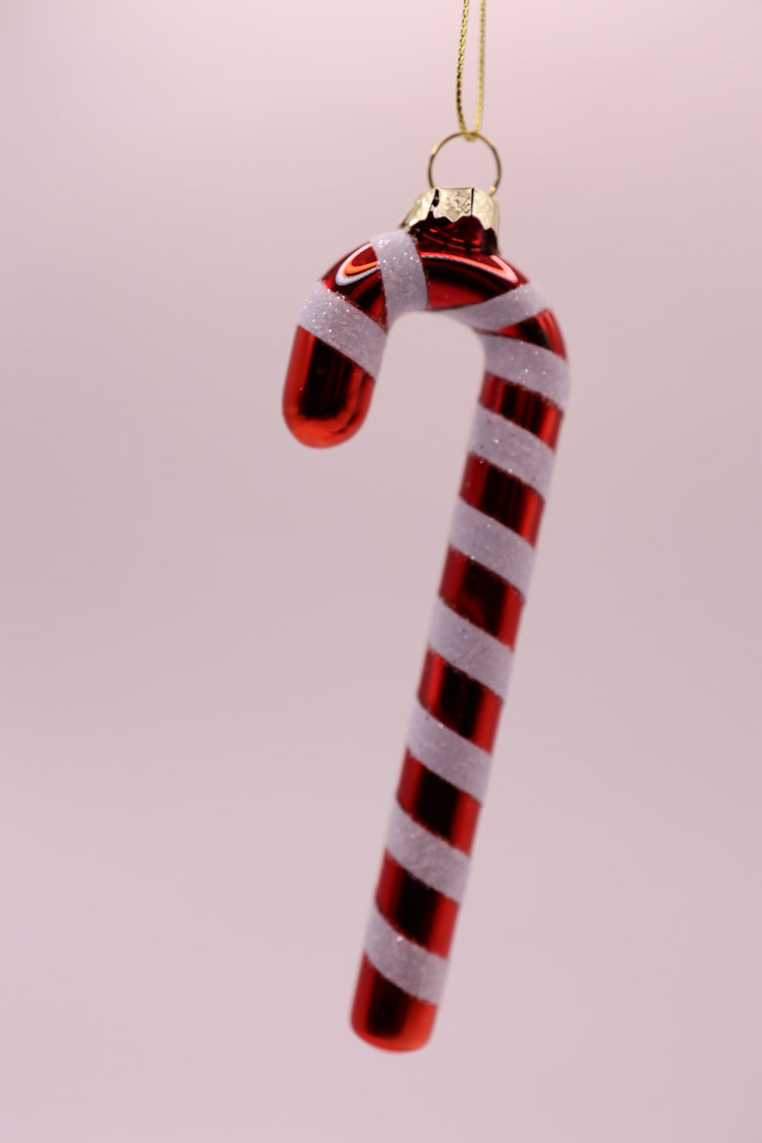 Candy Cane - Pink - White - Gold