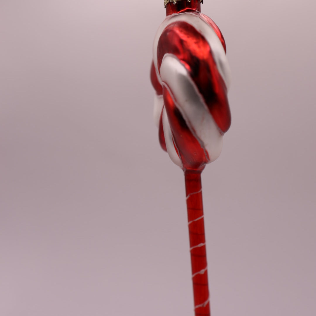 Candystick Red Swirl