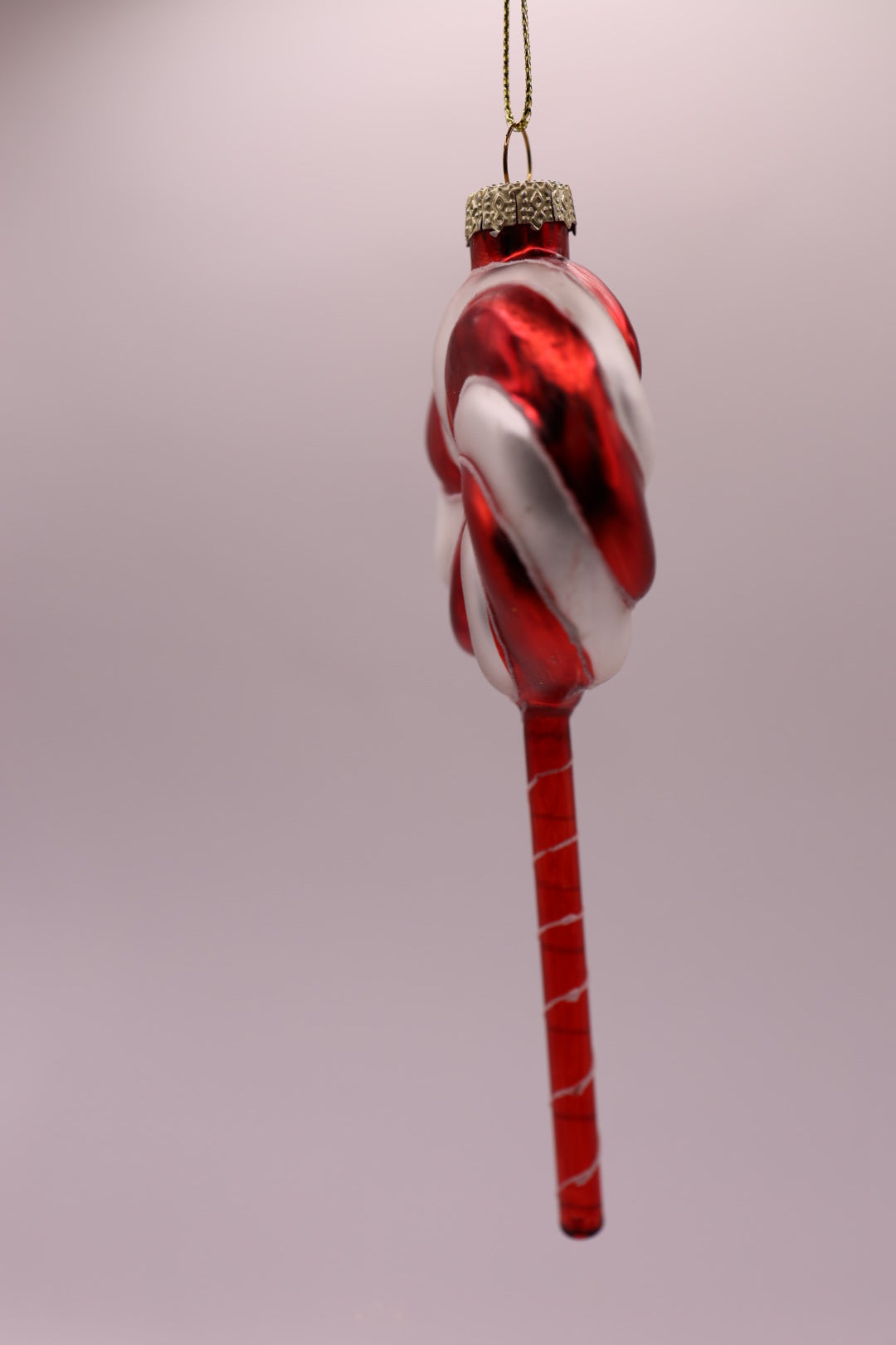 Candystick Red Swirl