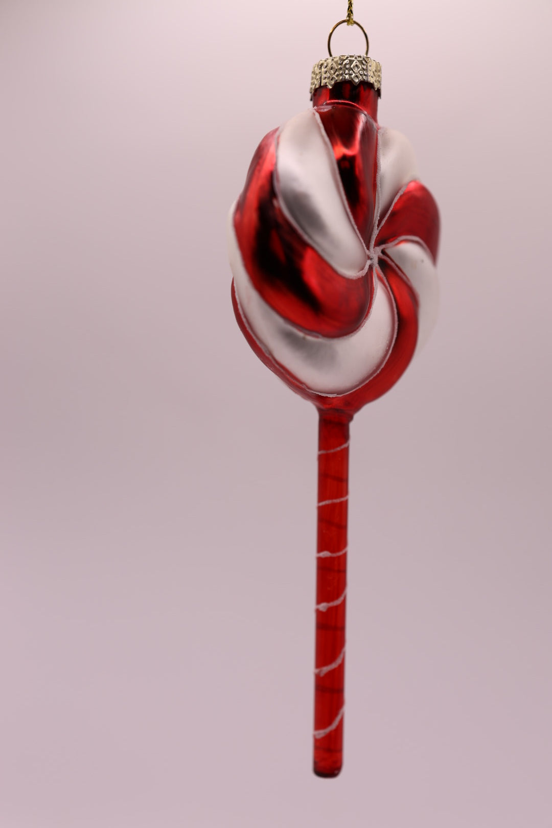 Candystick Red Swirl