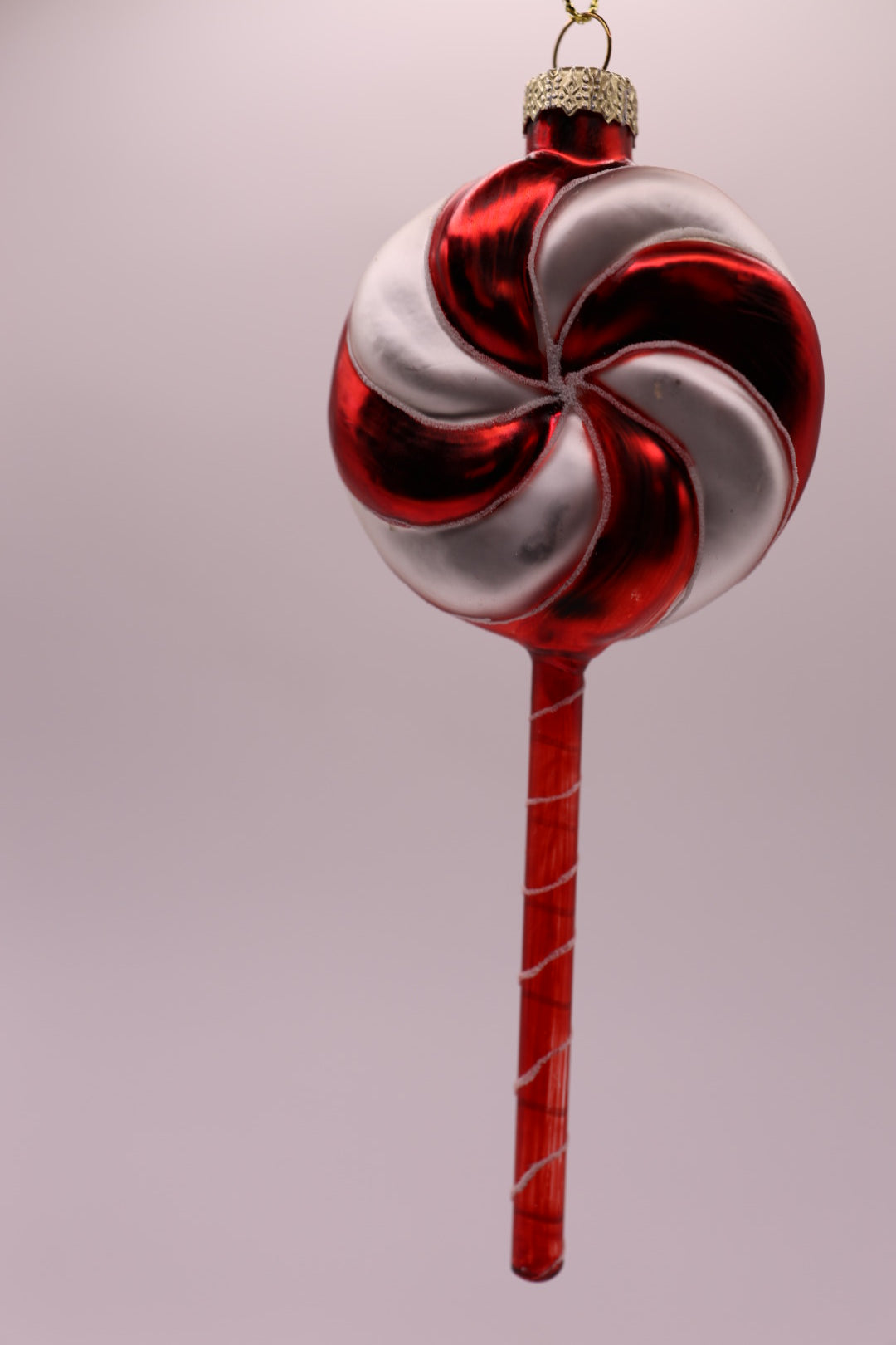 Candystick Red Swirl