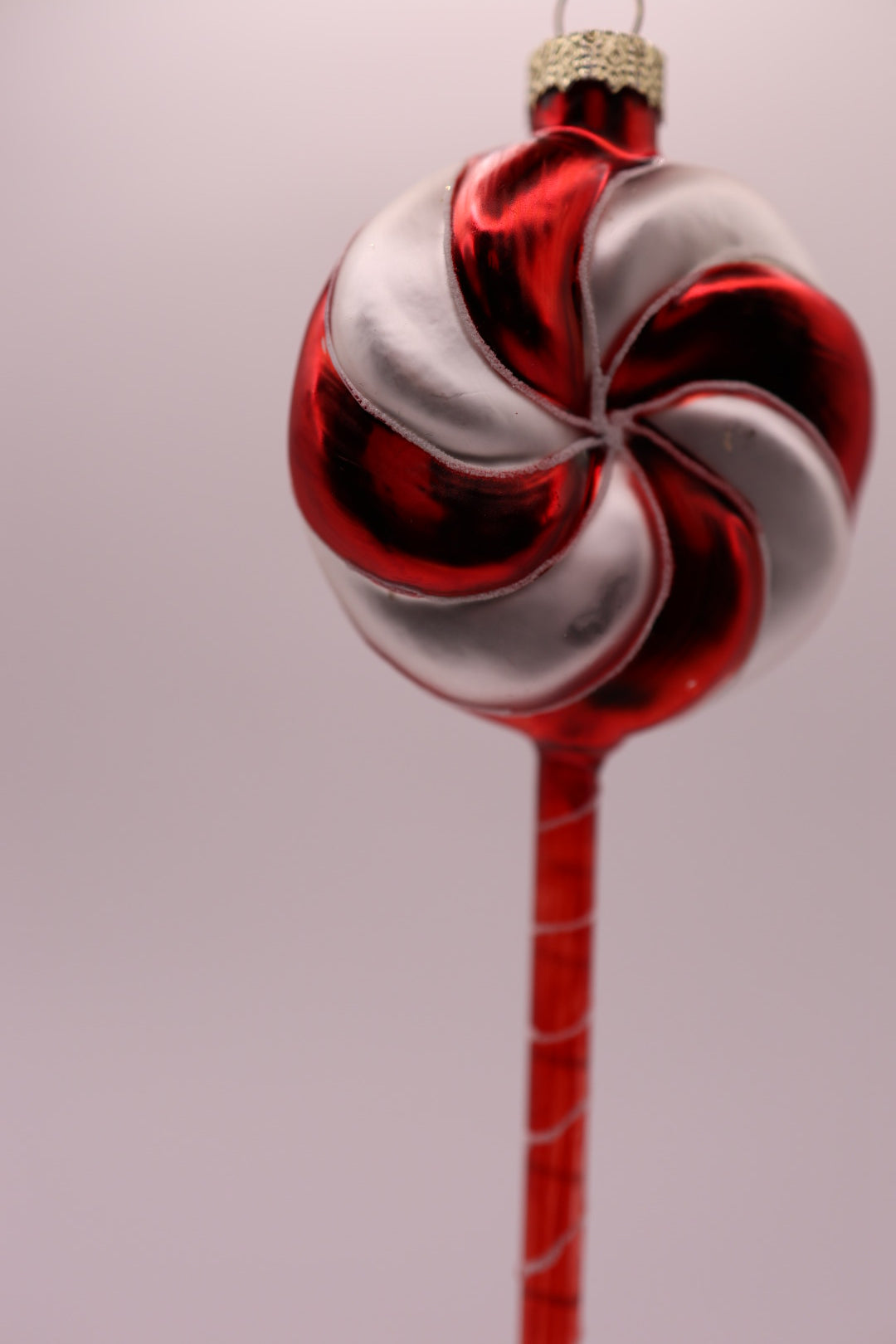 Candystick Red Swirl