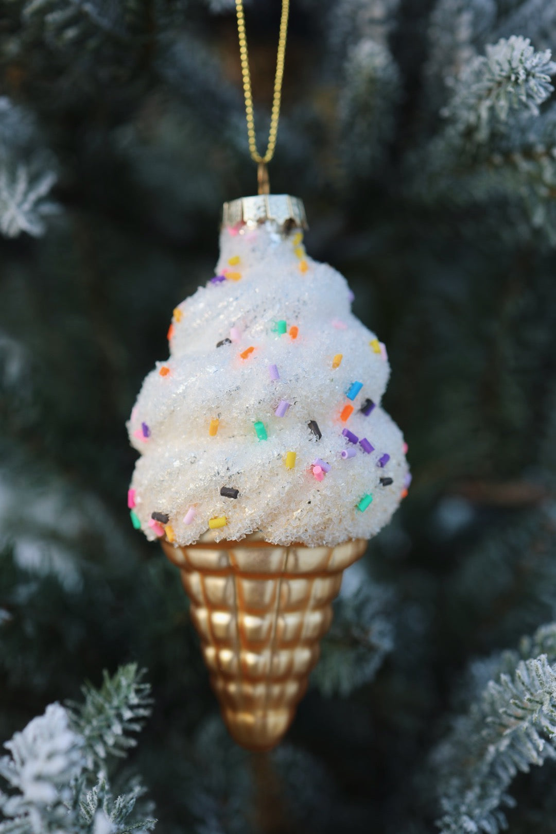 Ice Cream with sparkles