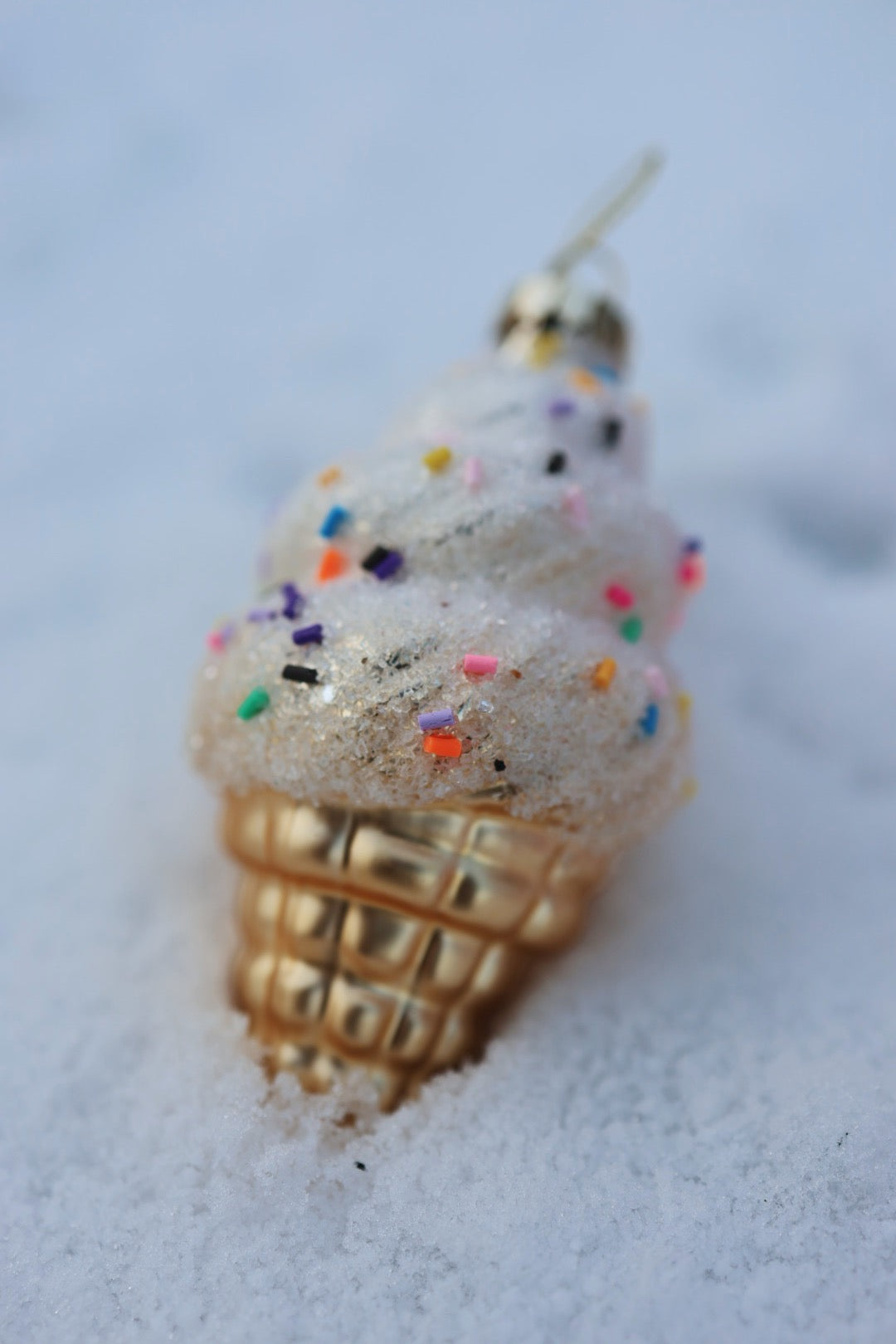 Ice Cream with sparkles