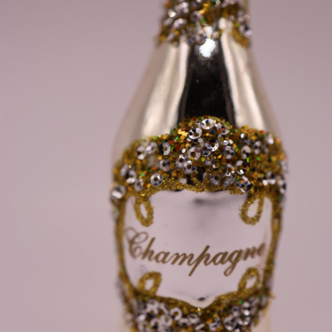 Champagne gold glitter