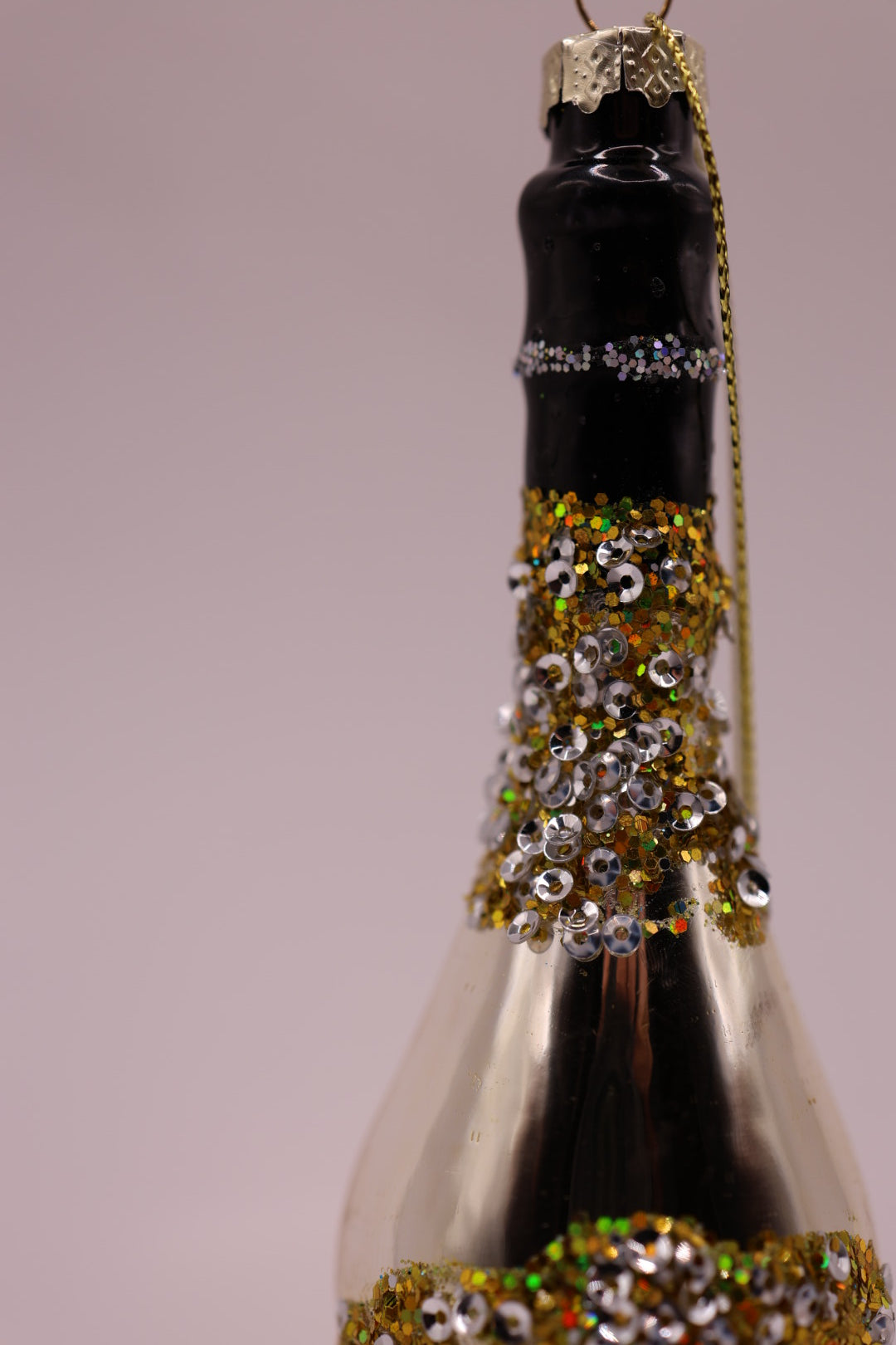 Champagne gold glitter