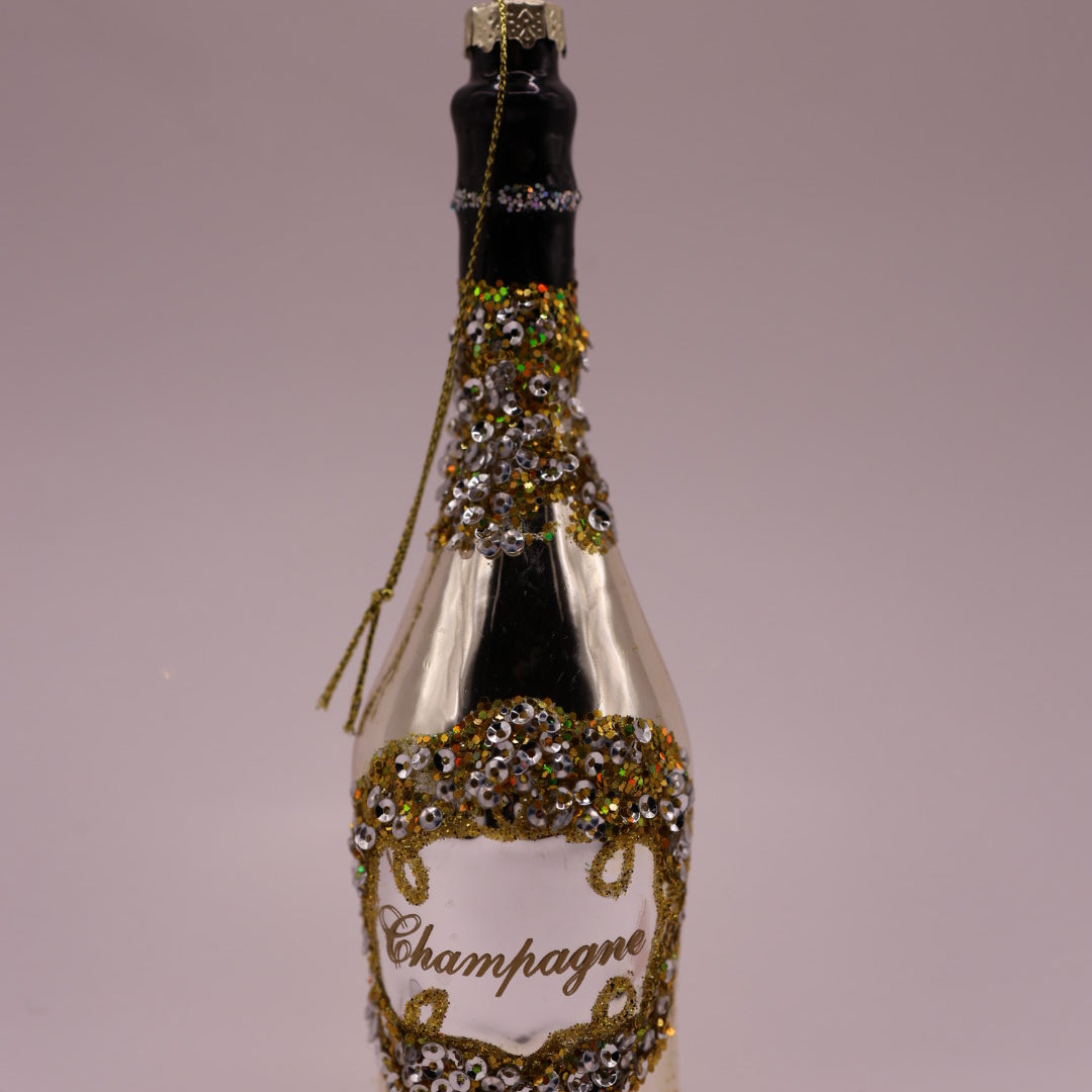 Champagne gold glitter