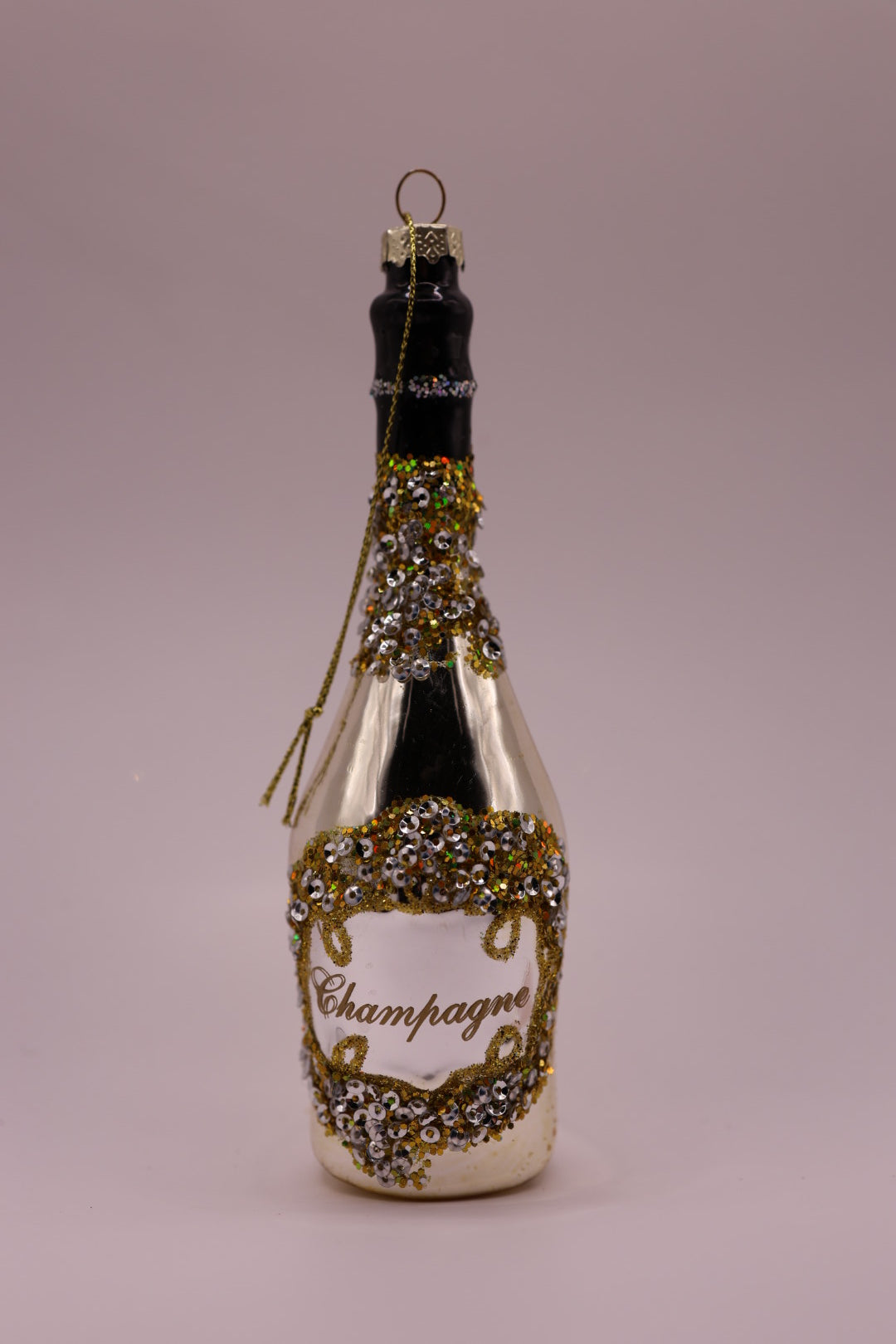 Champagne gold glitter