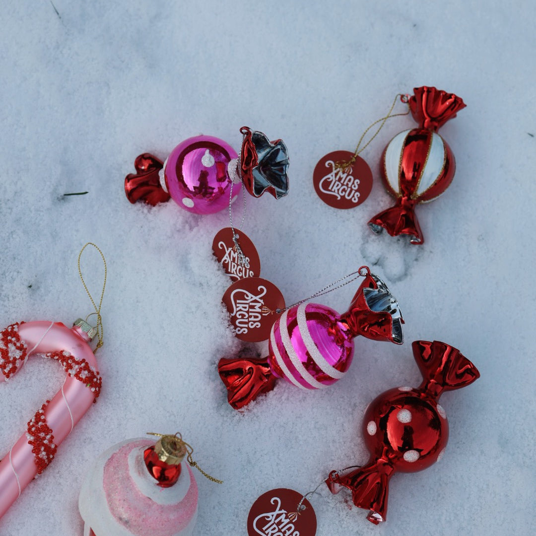 Candy - rød og hvit